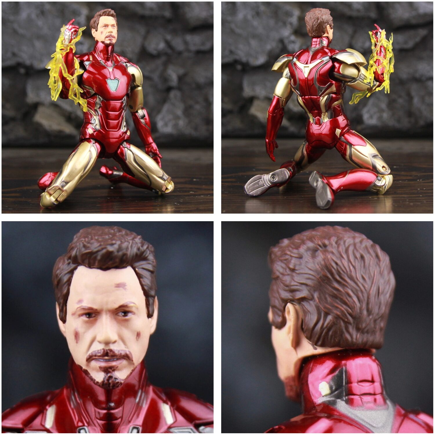 Marvel Iron Man MK85 7" Action Figure 2022 The Infinity SAGA Mark LXXXV 1.0 Mark 85 Hologram Shield Nano Weapons Doll - Image 6