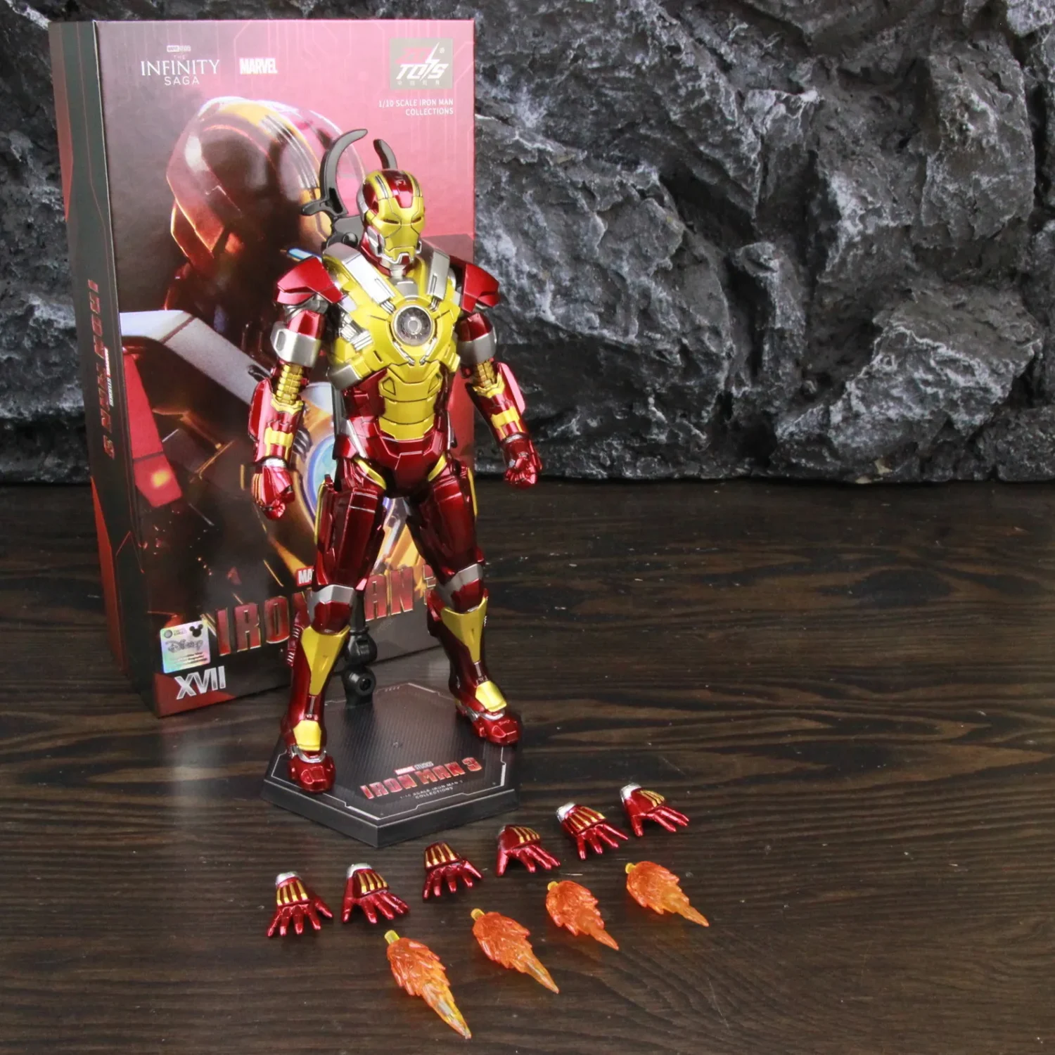 ZD Toys Marvel Iron Man MK46 MK45 MK1 MK2 MK3 MK4 MK5 MK6 MK7 MK21 MK17 7" Movie Action Figure Iron Mark 1 2 3 4 5 6 7 Legends - Image 30