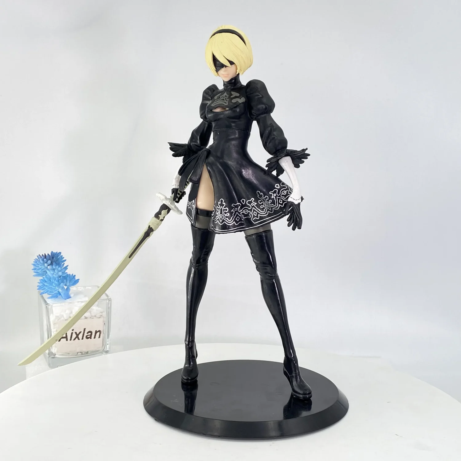 28cm NieR Automata YoRHa Anime Figure No.2 Type B 2B & Machine Lifeform PVC action figureToy Collection Model Toy for Gifts - Image 13